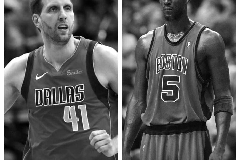 Dirk Nowitzki vs Kevin Garnett