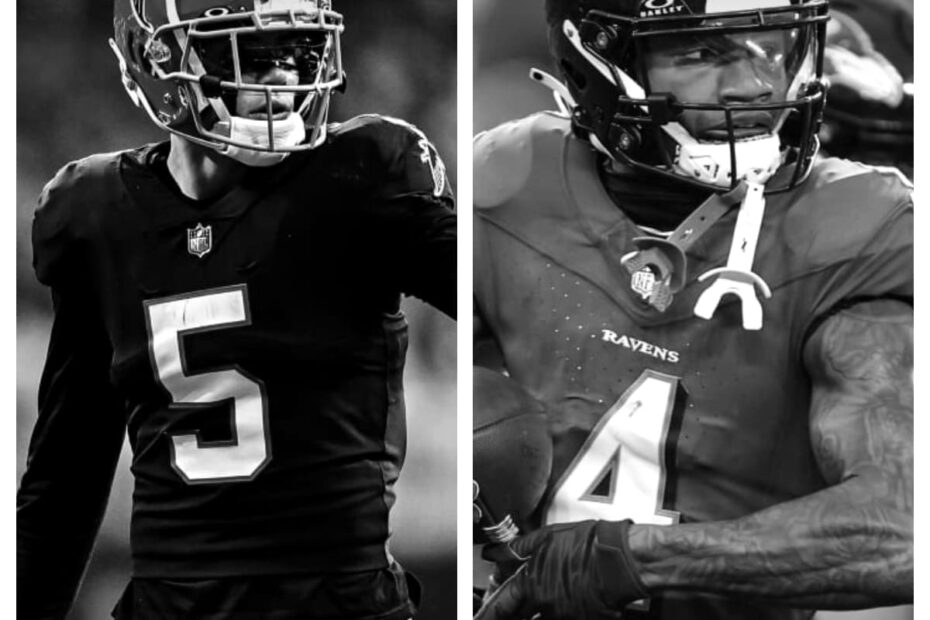 Drake London vs Zay Flowers
