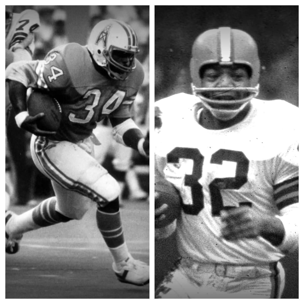 Earl Campbell vs Jim Brown