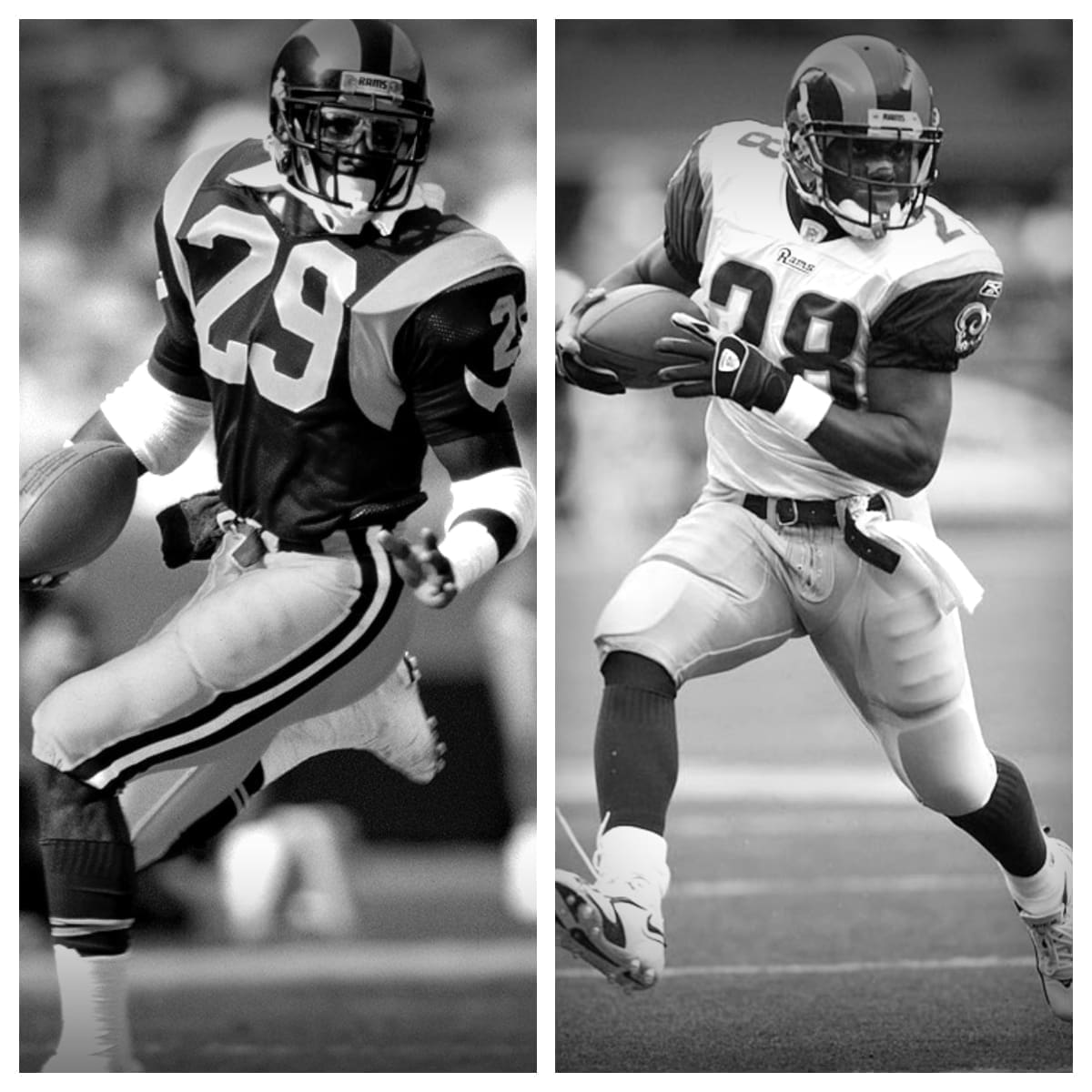 Eric Dickerson vs Marshall Faulk