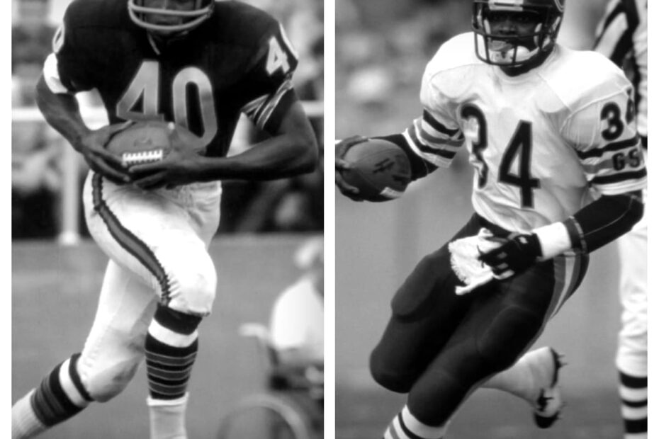 Gale Sayers vs Walter Payton