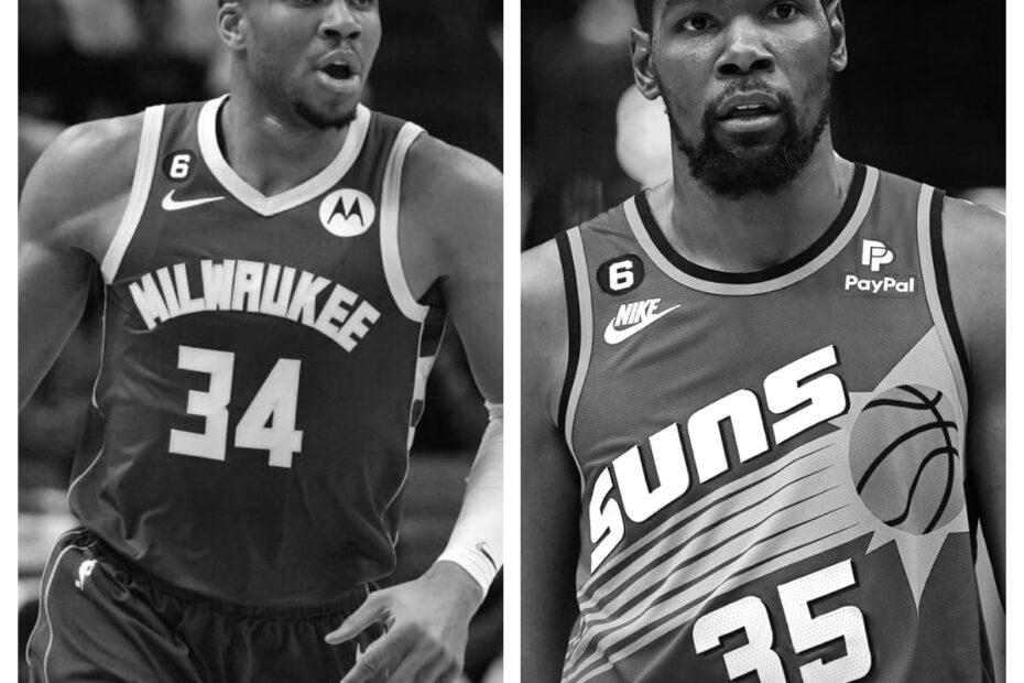 Giannis Antetokounmpo vs Kevin Durant