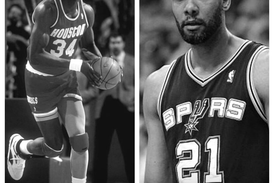 Hakeem Olajuwon vs Tim Duncan