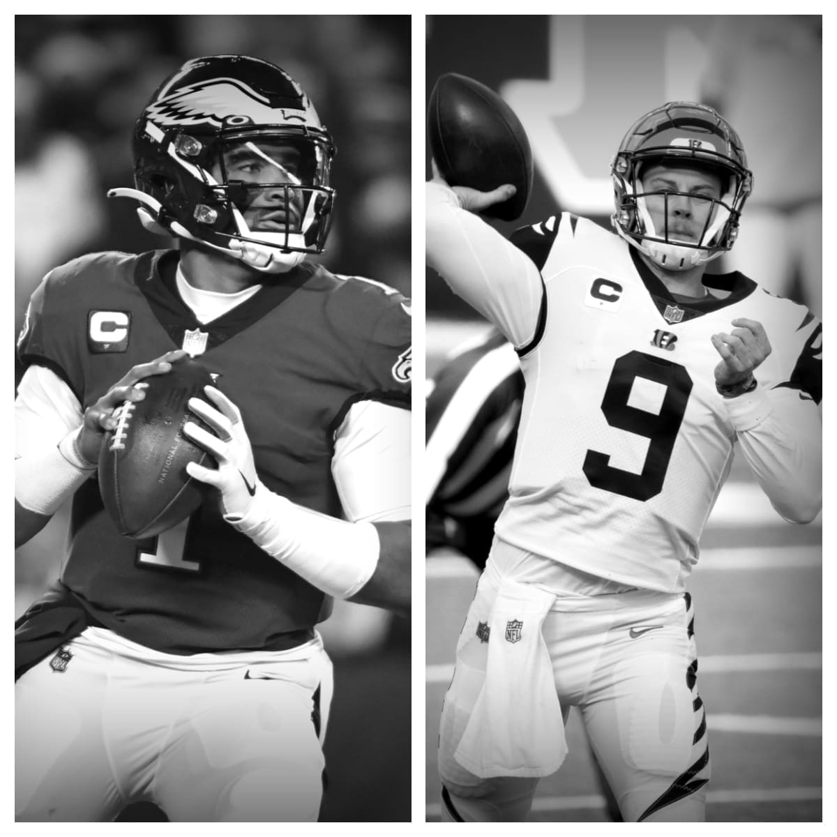 Jalen Hurts vs Joe Burrow