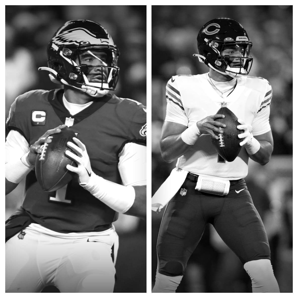 Jalen Hurts vs Justin Fields