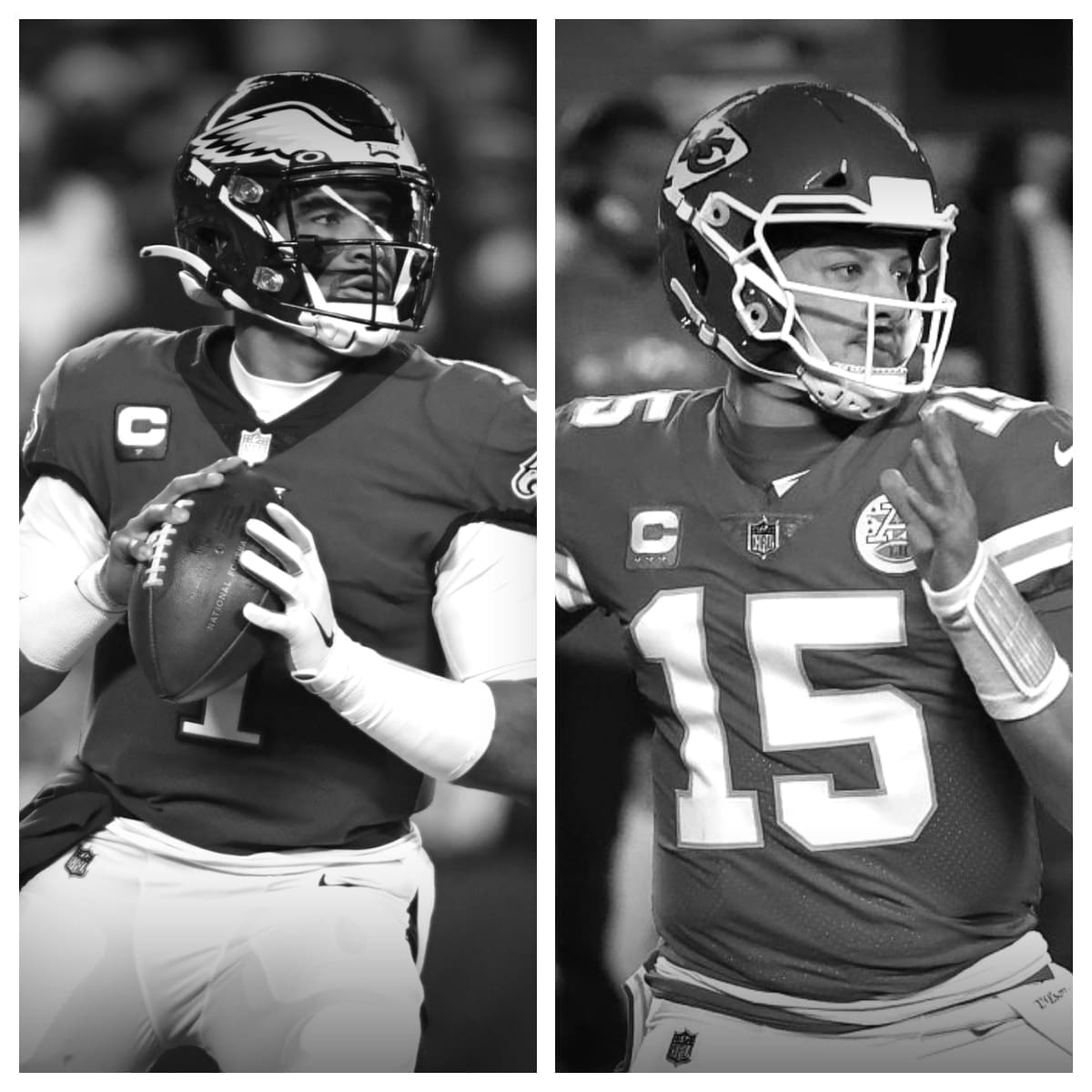 Jalen Hurts vs Patrick Mahomes