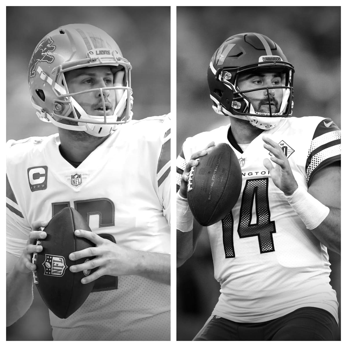 Jared Goff vs Sam Howell