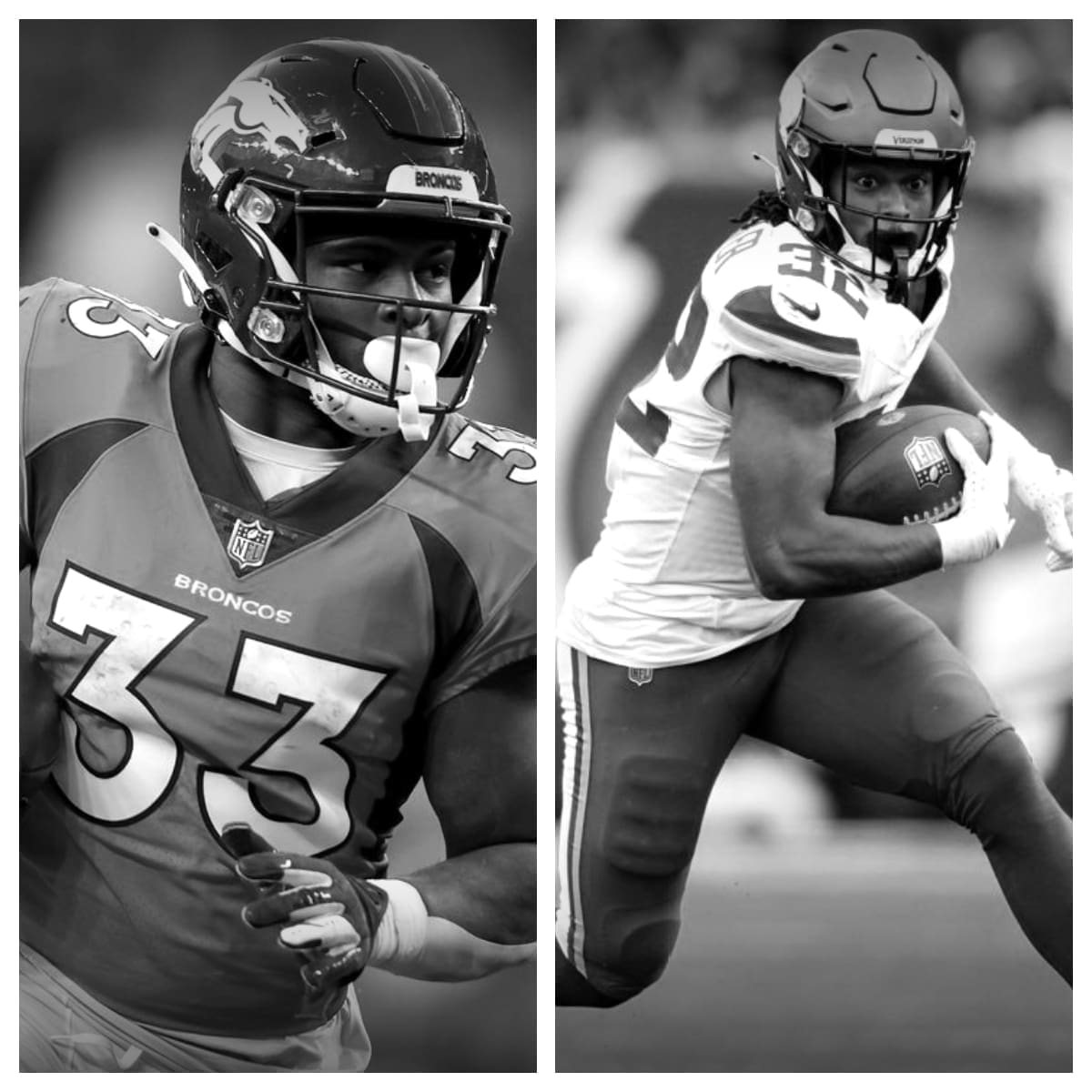 Javonte Williams vs Ty Chandler