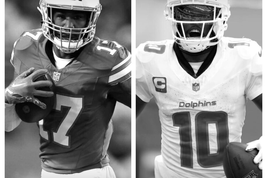 Jaylen Waddle vs Tyreek Hill