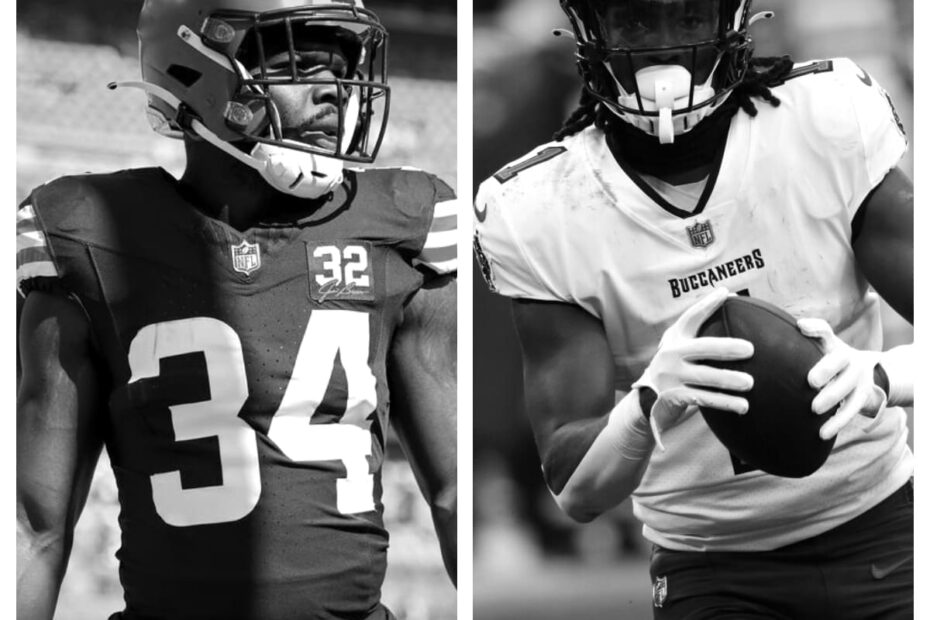 Jerome Ford vs Rachaad White
