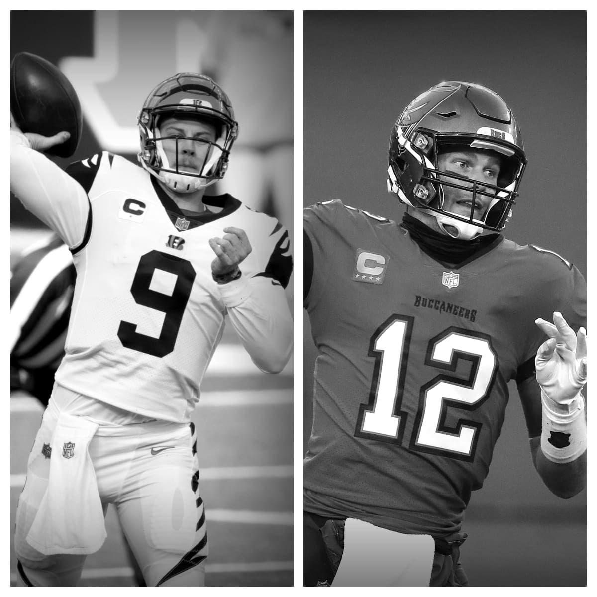 Joe Burrow vs Tom Brady
