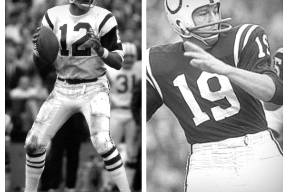 Joe Namath vs Johnny Unitas