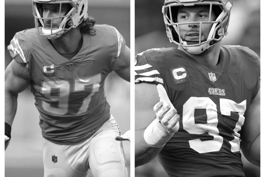 Joey Bosa vs Nick Bosa