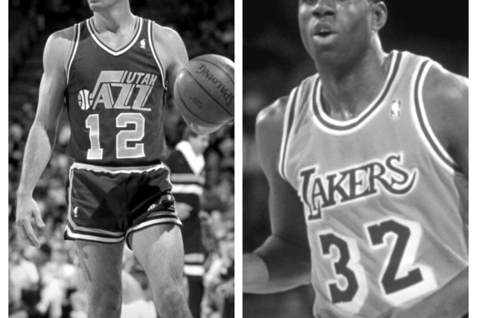 John Stockton vs Magic Johnson