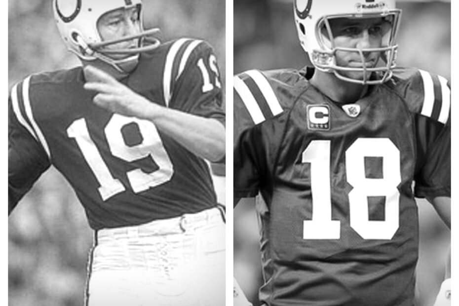 Johnny Unitas vs Peyton Manning