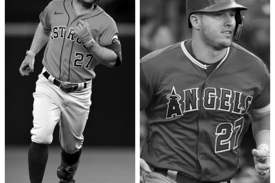 Jose Altuve vs Mike Trout