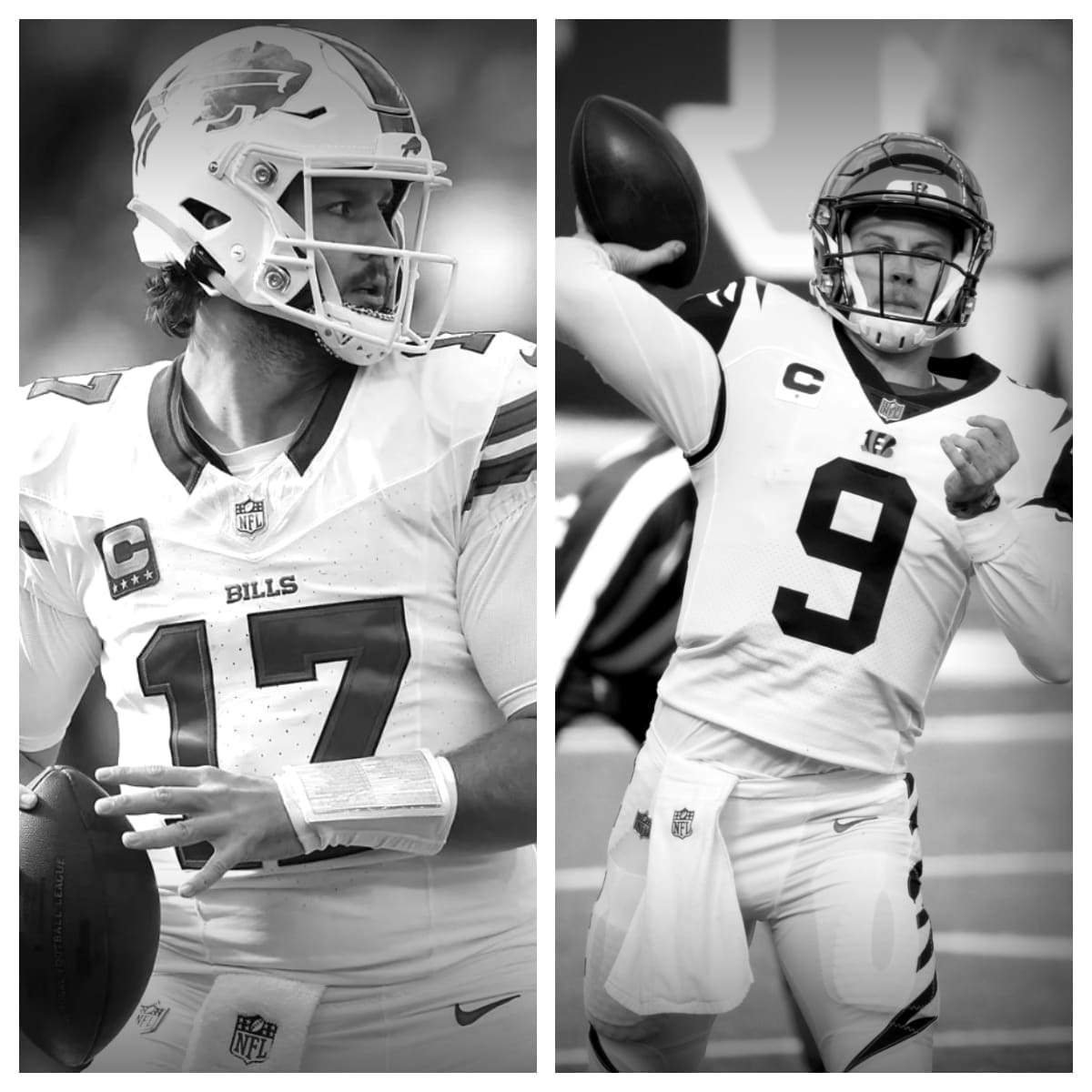 Josh Allen vs Joe Burrow
