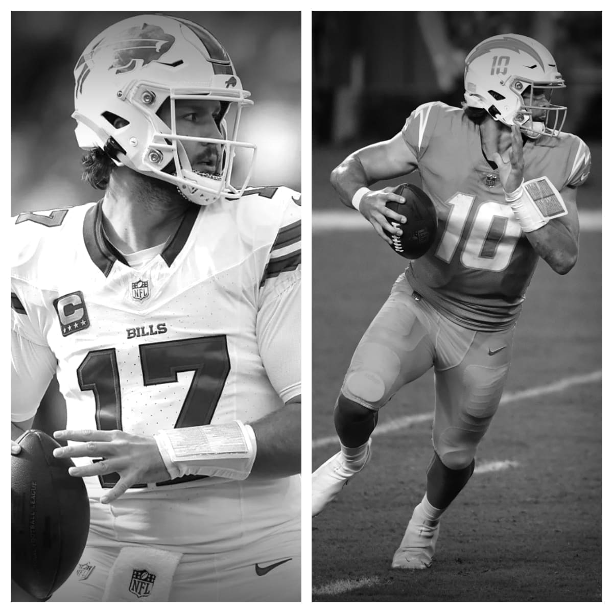Josh Allen vs Justin Herbert
