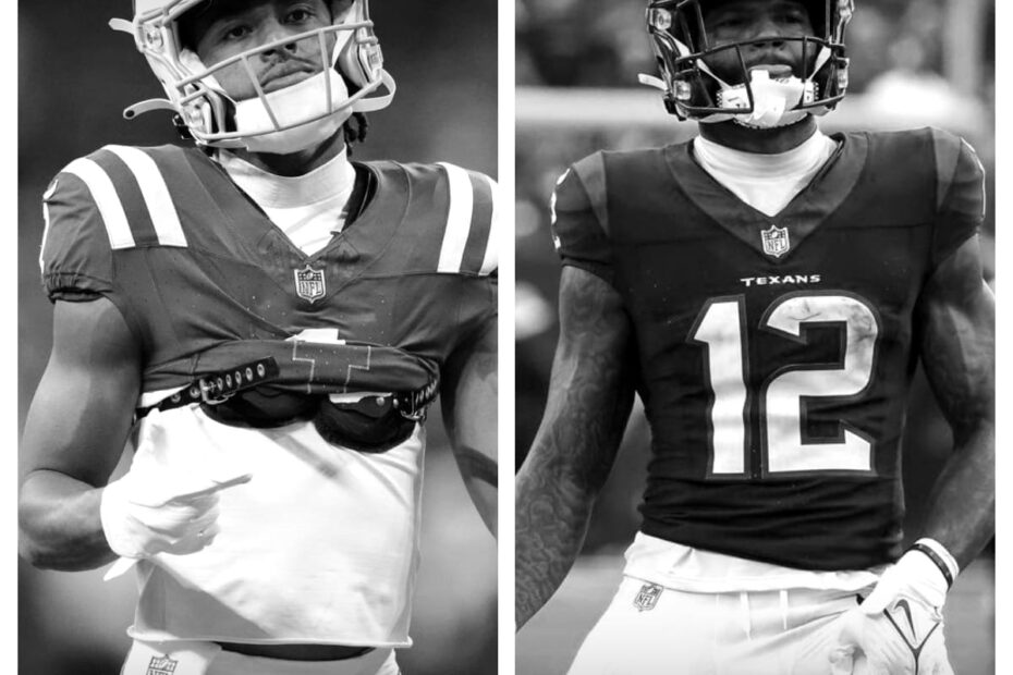 Josh Downs vs Nico Collins