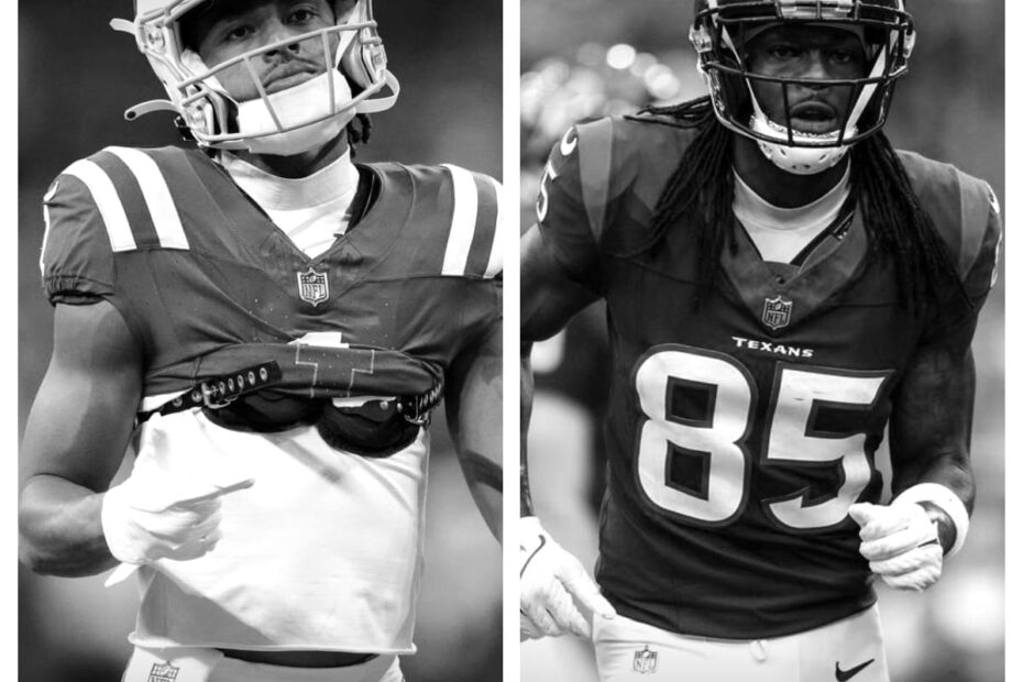 Josh Downs vs Noah Brown