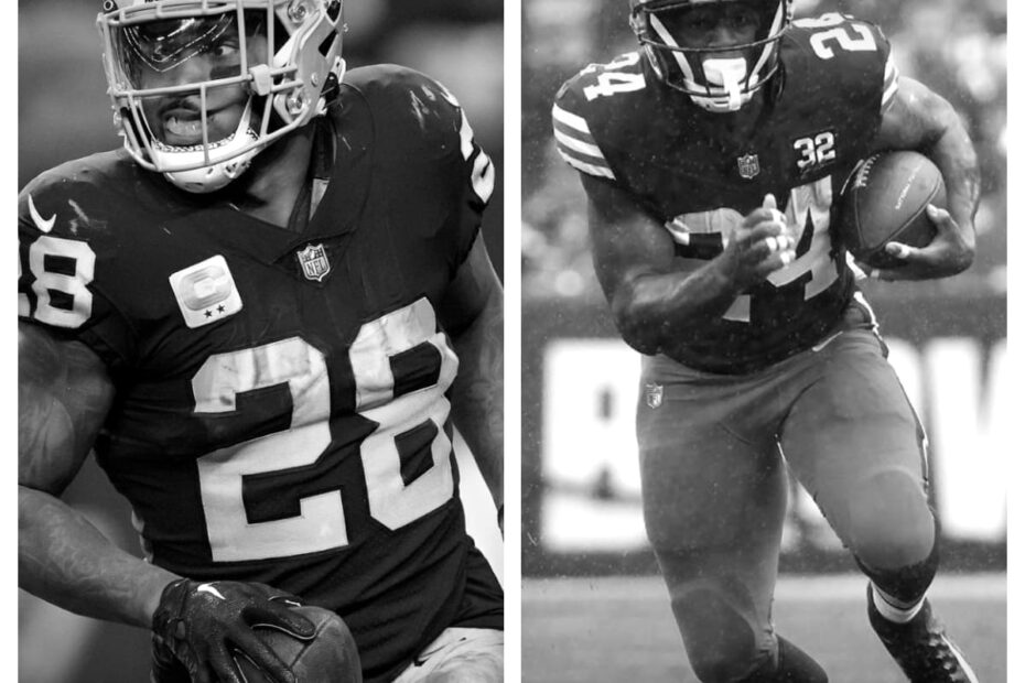 Josh Jacobs vs Nick Chubb