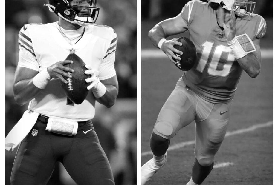 Justin Fields vs Justin Herbert