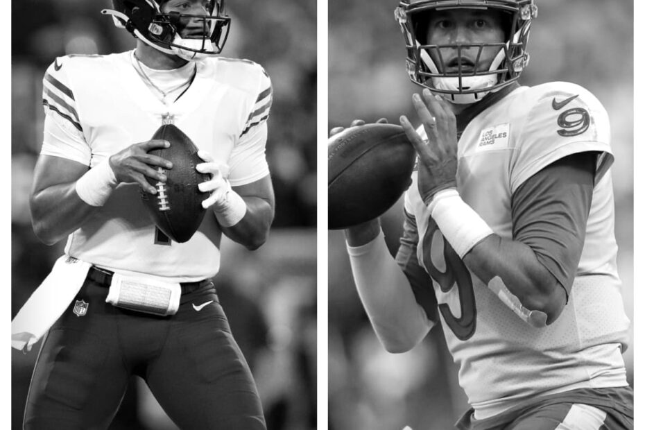Justin Fields vs Matthew Stafford