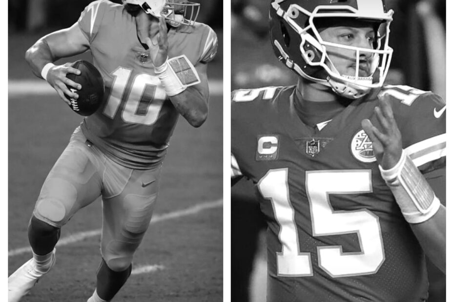 Justin Herbert vs Patrick Mahomes