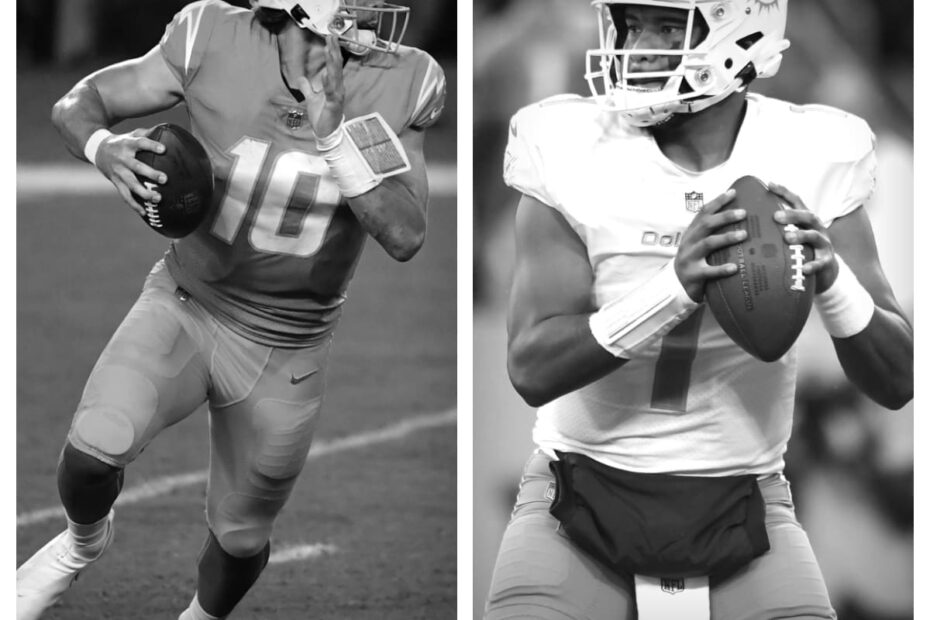 Justin Herbert vs Tua Tagovailoa
