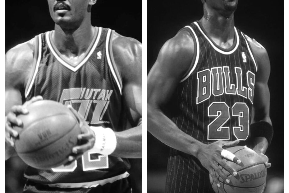 Karl Malone vs Michael Jordan