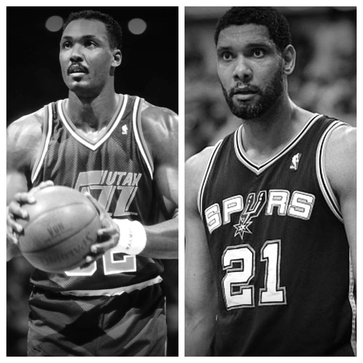 Karl Malone vs Tim Duncan