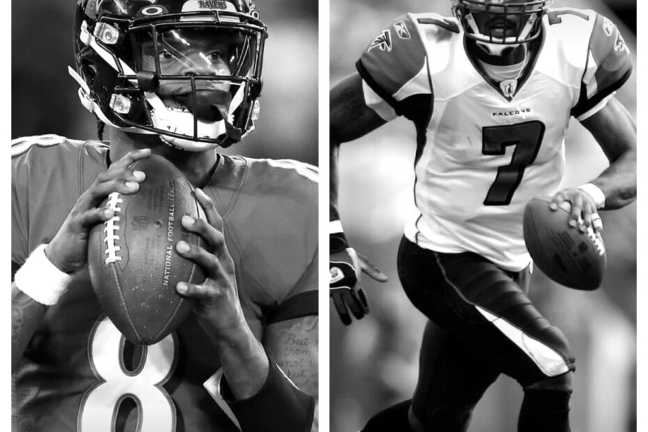 Lamar Jackson vs Michael Vick