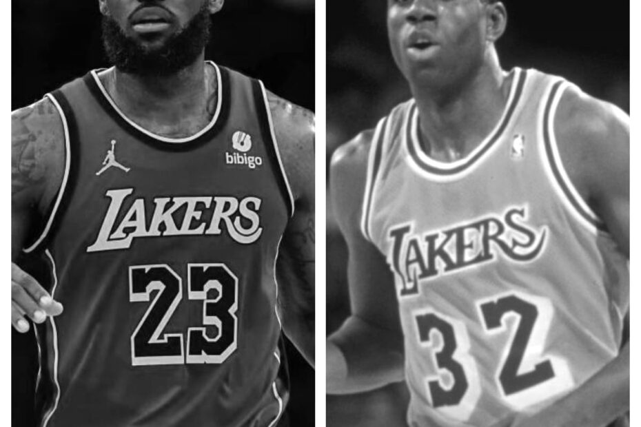 LeBron James vs Magic Johnson