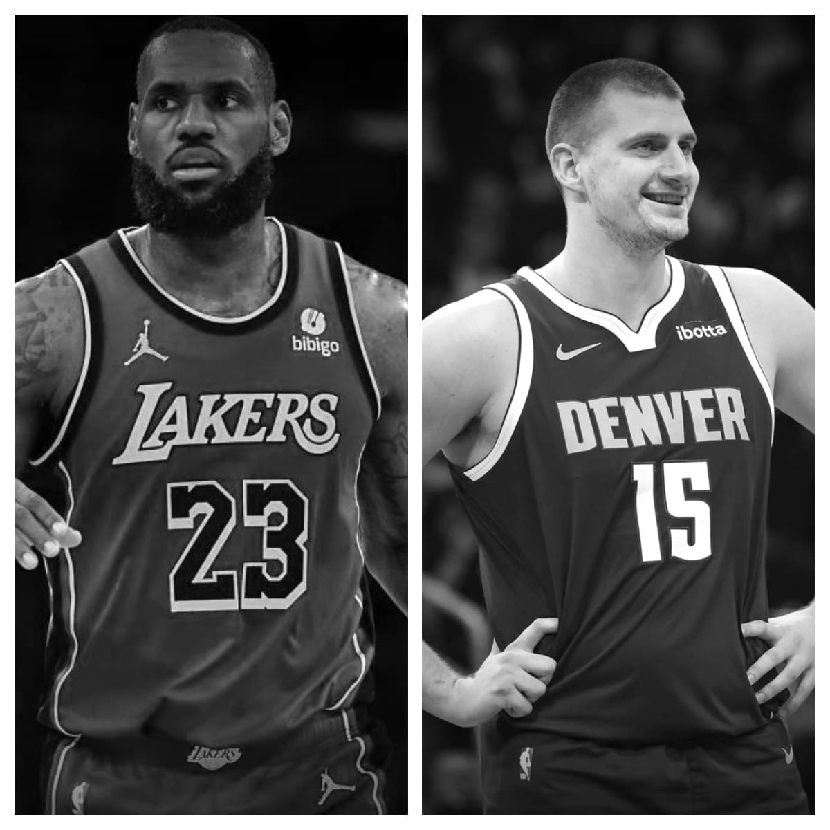 LeBron James vs Nikola Jokic