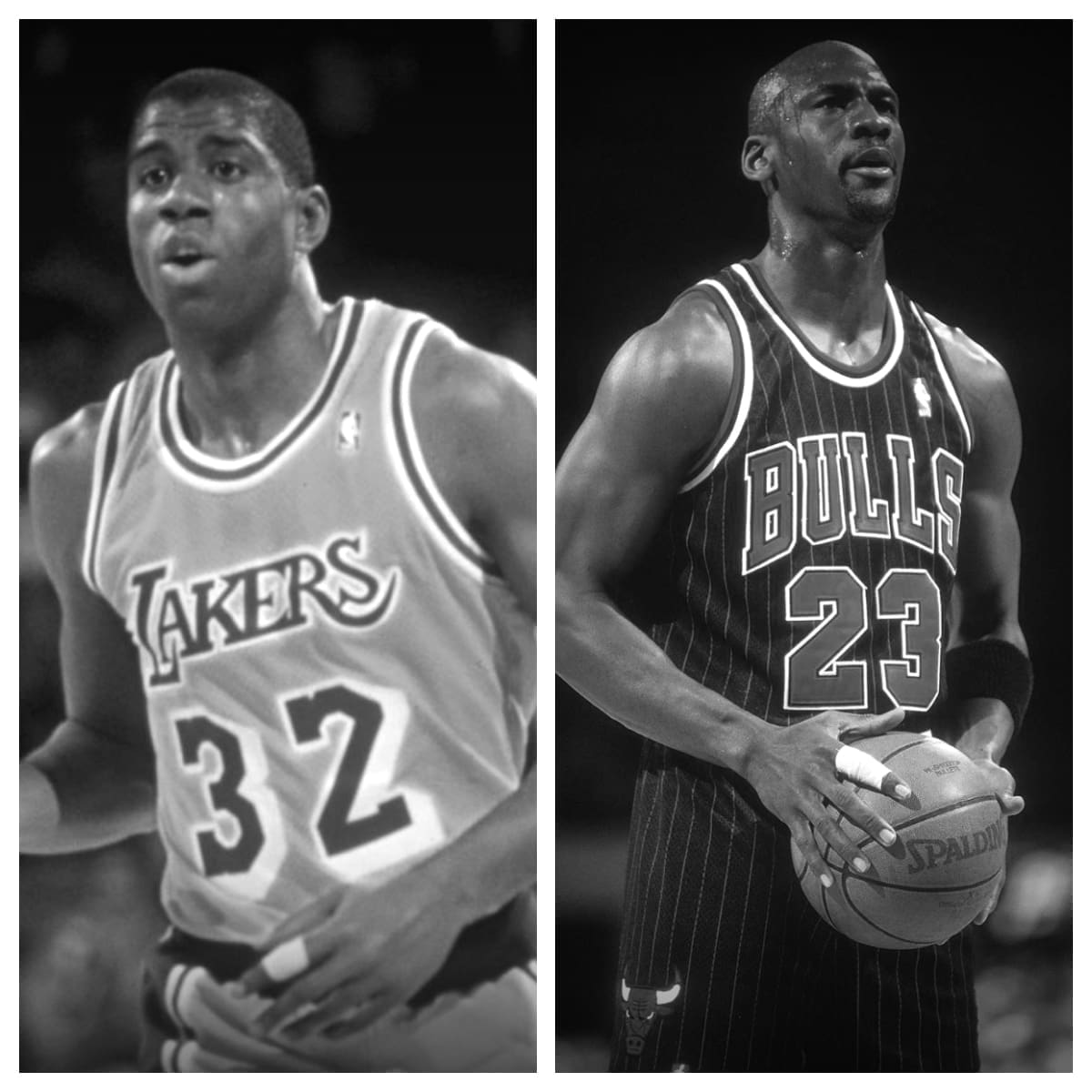 Magic Johnson vs Michael Jordan