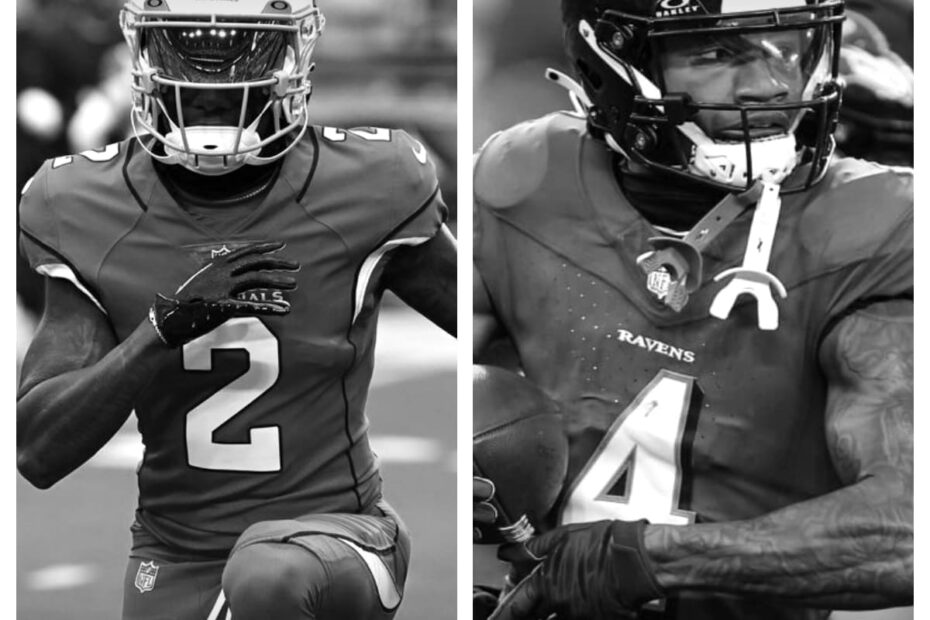 Marquise Brown vs Zay Flowers