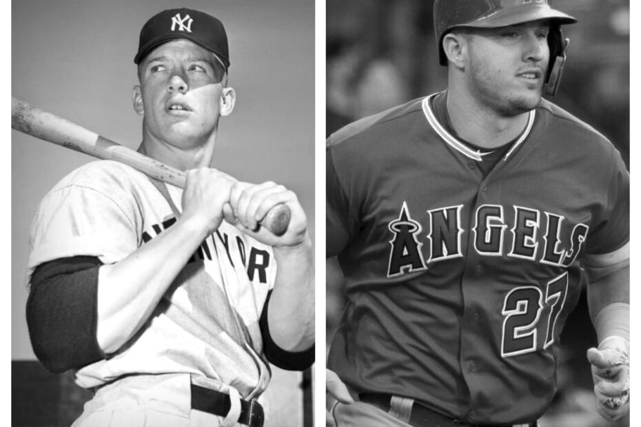 Mickey Mantle vs Mike Trout