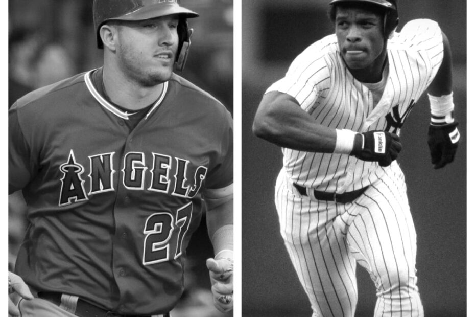 Mike Trout vs Rickey Henderson