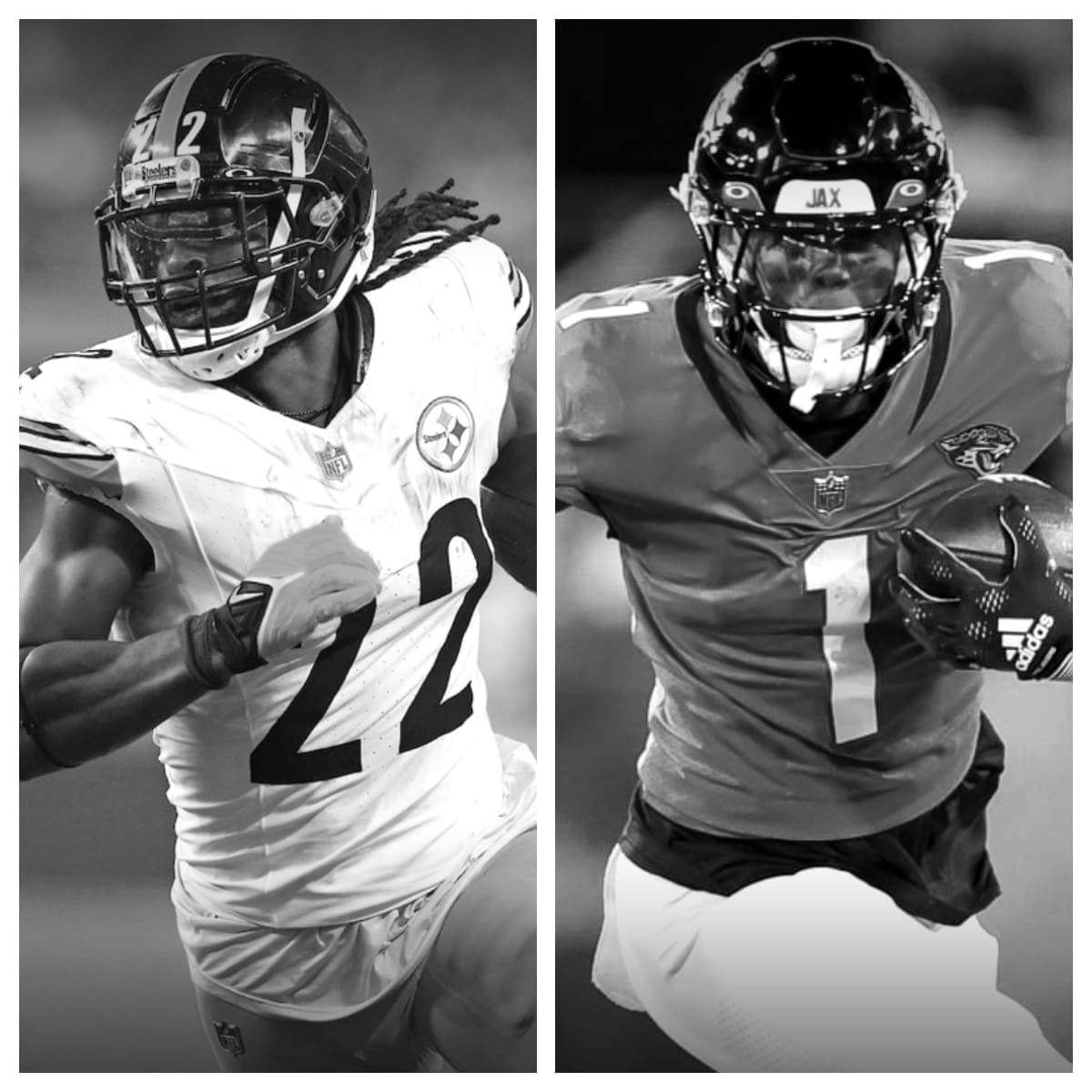 Najee Harris vs Travis Etienne