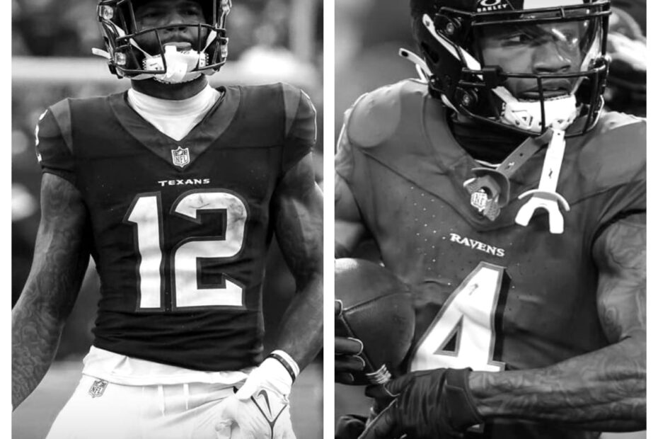 Nico Collins vs Zay Flowers
