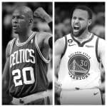 Ray Allen vs Stephen Curry