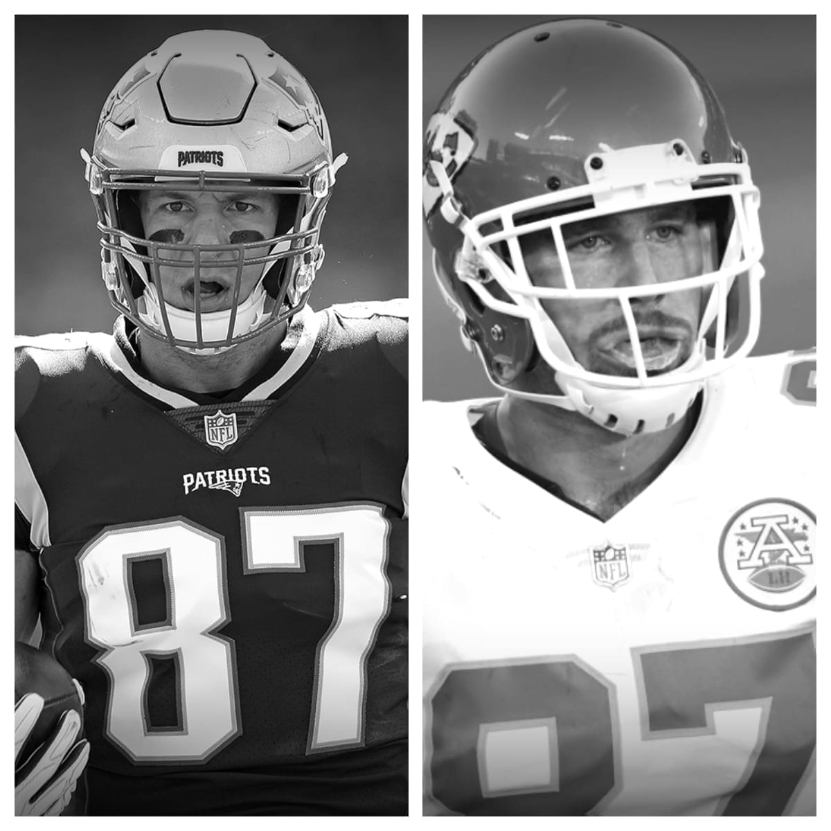 Rob Gronkowski vs Travis Kelce