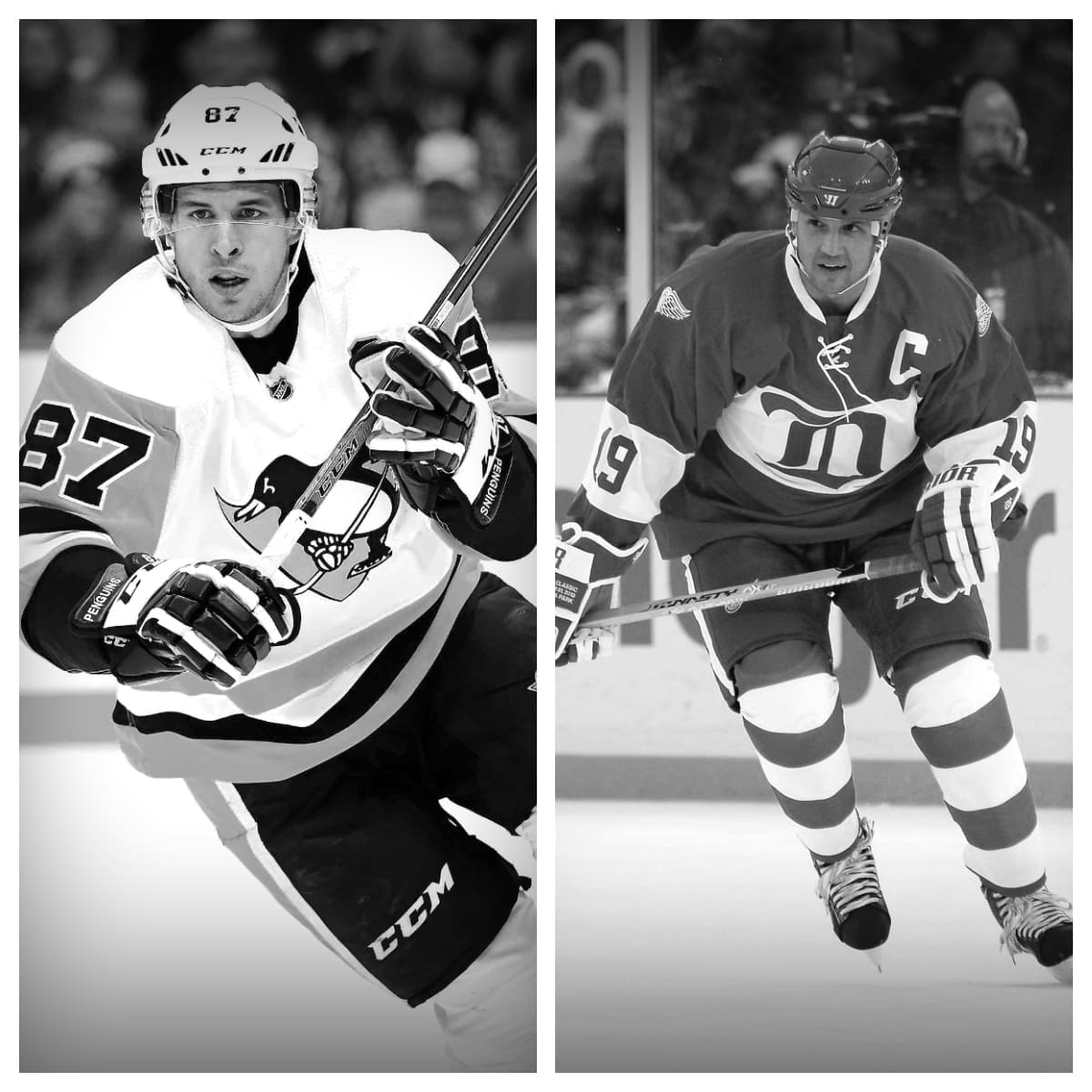 Sidney Crosby vs Steve Yzerman