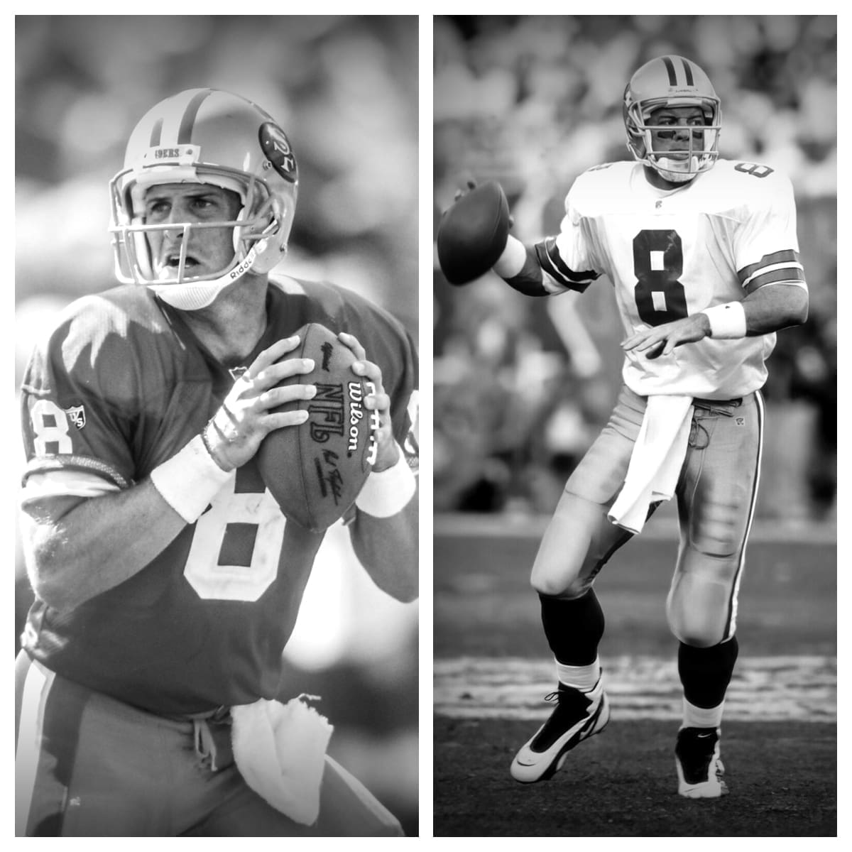 Steve Young vs Troy Aikman
