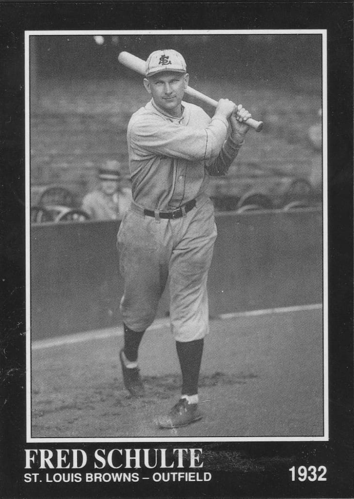 Fred Schulte MLB
