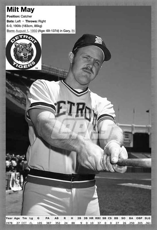 Milt May MLB