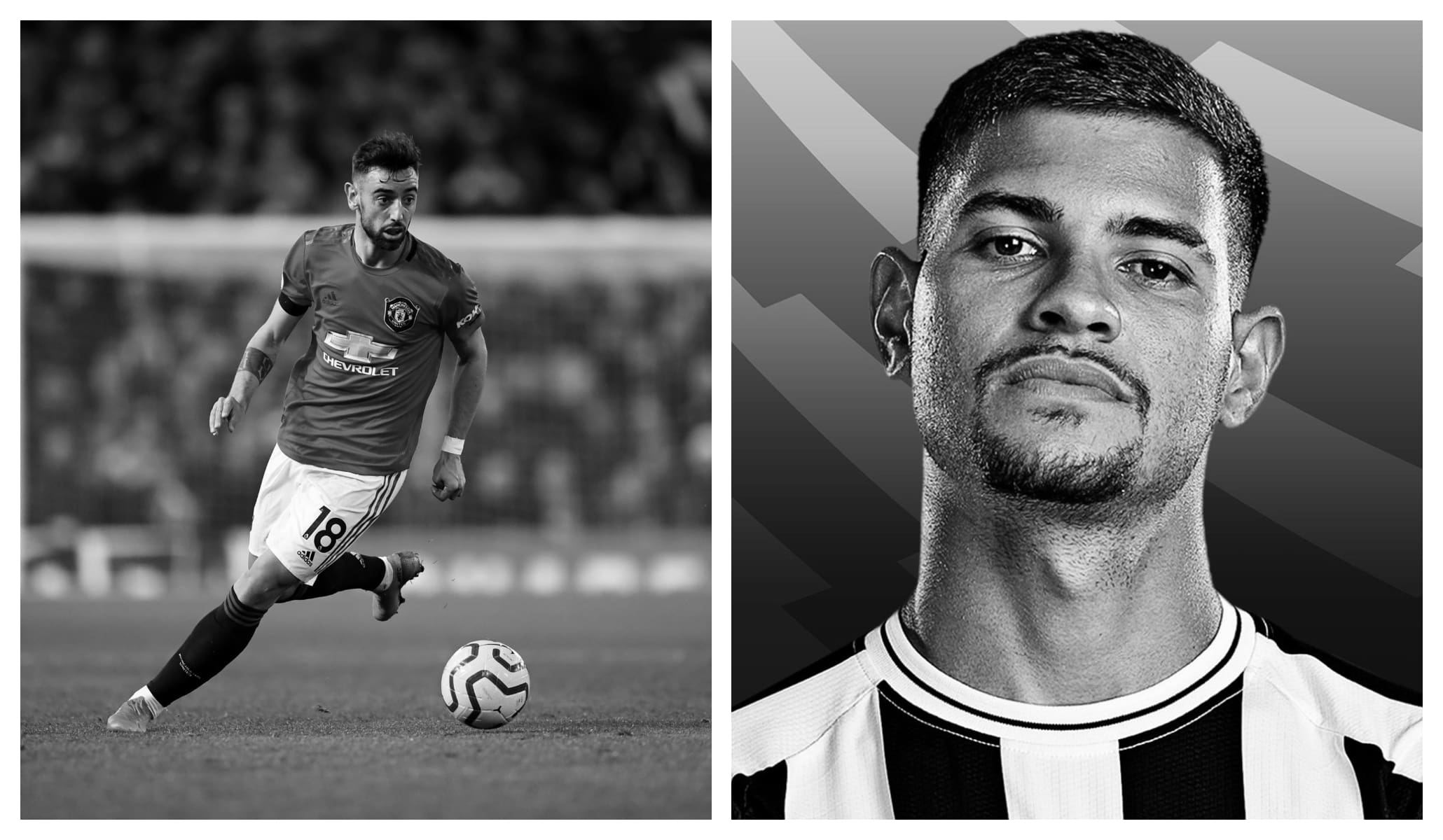 Bruno Fernandes vs Bruno Guimaraes Stats