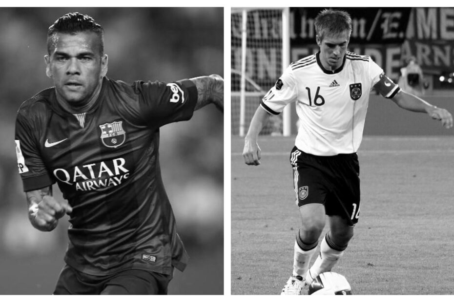 Dani Alves vs Philipp Lahm Stats