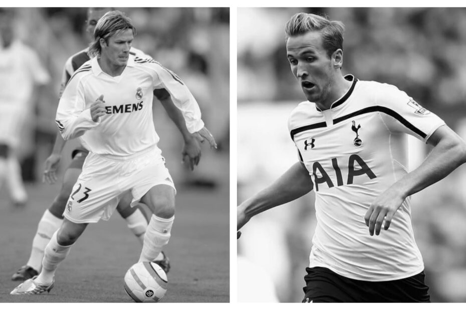 David Beckham vs Harry Kane Stats