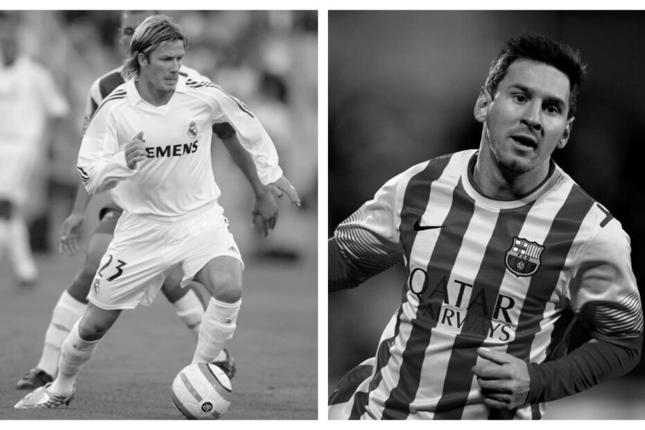 David Beckham vs Lionel Messi Stats